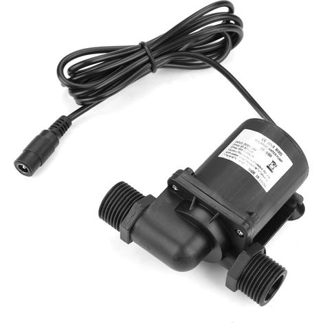 Mini pompe à eau sans brosse de poussée de C.C de tête hydraulique élevée 24V -40℃-100℃ (1/5)