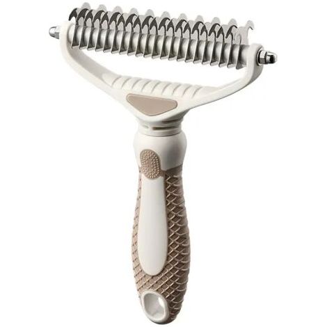 Peignes de toilettage pour animaux de compagnie - Soins doux, élimination et coupe des poils, brosses pour chiens et chats - Toilettage haut de gamme pour chiens et chats