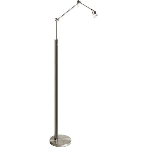 haia lampadaire avec bras articulé sans abat-jour 1xe27 l.28xw.70xh.70xh.reg.cm nickel