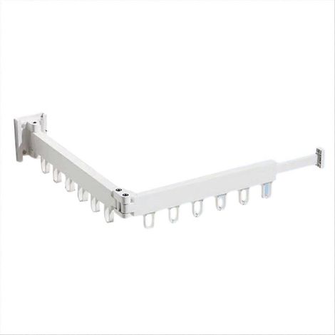Retractable chiffon étendoir cintre pliable mur Mount intérieur et extérieur Saving (1/5)