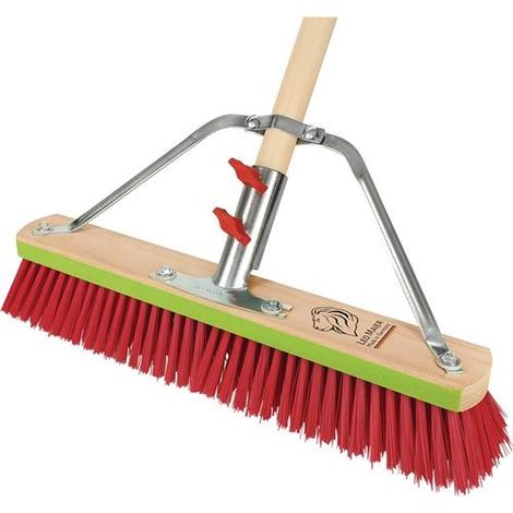 Balai LM Bulldozer soies Elaston, HO L.450mm avec support manche PEGGY PERFECT (1/2)