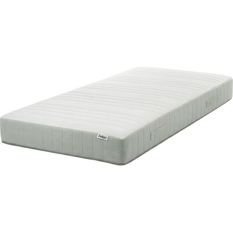 Colchón de muelles ensacados con asas duro firmeza alta funda extraíble 7 zonas 90 x 200 cm Roomy