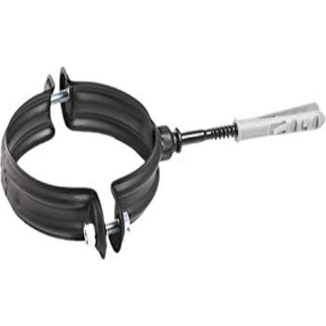Collare di fissaggio nero pellet da 100mm