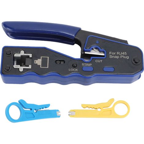 Kit de sertissage traversant Ethernet RJ45 CAT6
