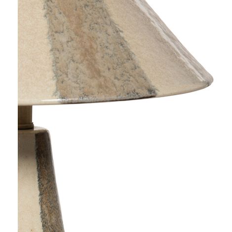 Lampe zélie verte - 13x29cm - Vert (1/2)