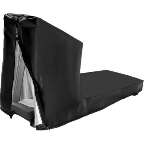 Housse de tapis de course robuste Oxford étanche à la poussière et protection solaire pour machine à courir 206 x 94 x 170 cm (1/5)