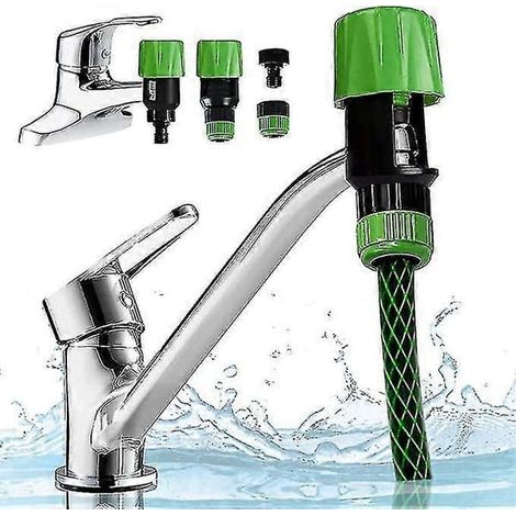 Adattatore a connessione rapida per tubo flessibile del rubinetto della cucina (1/5)
