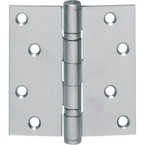 Kugellagertürscharnier VA ktg.89x89mm DIN L/R ma ausziehb.Stift INTERSTEEL (1/4)