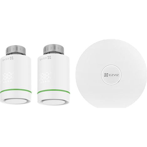 EZVIZ Kit Thermostat Intelligent Blanc T55 (1/3)