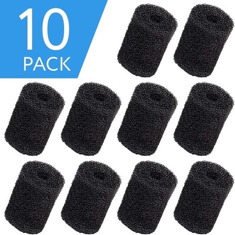 Dailygoody lot de 10 pièces Polaris, queue de tuyau arrière de rechange noire, compatible nettoyeur piscine (1/5)