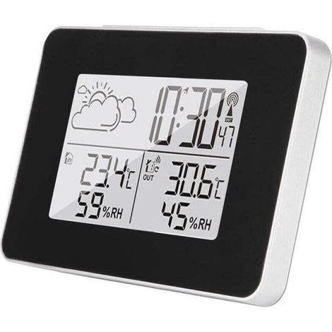 1 testeur de batterie numérique avec écran LCD, détecteur de puissance pour piles AA AAA 9 V, gamme 1,5 à 9 V, format de poche portable (noir) (1/4)