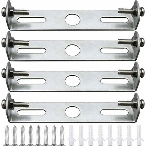 4 Pièces Support de Fixation pour Plafonnier 105mm Luminaire Suspendu Accessoires Lustre de Plafond Plafonnier Plaque de Base Plaques de Lampe de Plafond Supports de Plaque et Accessoires (1/5)