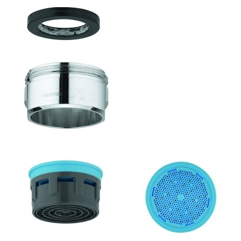 Grohe Mousseur 13929 Durchflußklasse A 15l/min bei 3 bar M24x1 chrom (1/4)