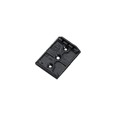 Bases plastique pour pieds de meubles sur plinthe 202 - épaisseur 30 mm - CAMAR (1/3)