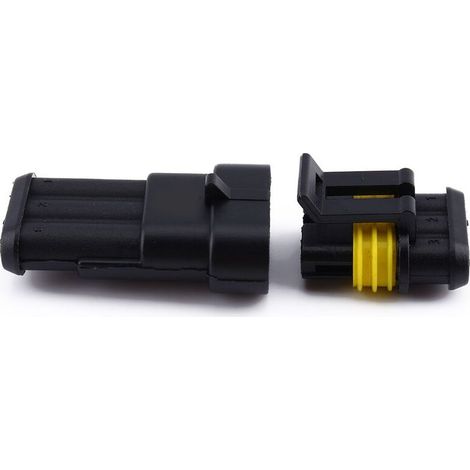 Nouvelle prise de connecteur de fil électrique étanche 1 2 3 4 5 6 broches pour camion de voiture (1/5)