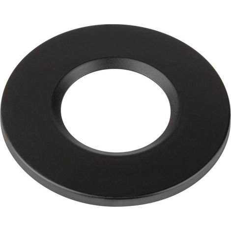 Collerette UNIVERSAL DL fixe rond noir IP65 et RE2020 associé à ref 1008065 - SLV - 1008067