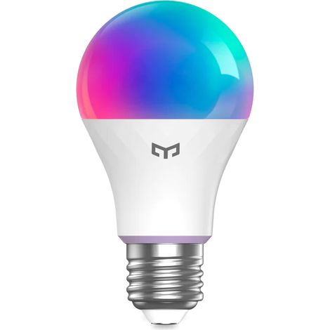 Ampoule LED intelligente Yeelight E27 9W 806lm W4 Lite RGB multicolore Ampoule intelligente Yeelight W4 Culot E27 800 lm 8 W 2700-6500 K Couleur Ampoule LED 220 V (1/5)