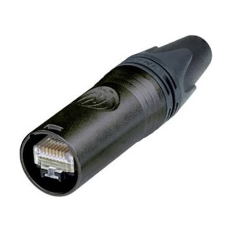 Neutrik Connettore etherCON NE8MX6-B-T Spina dritta Numero di poli 8P8C Nero 1 pz.