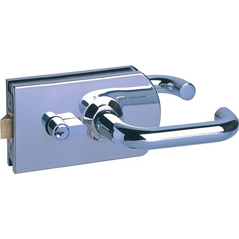 Serrure Verre Inox Metalux Sécurité Fiable Pour Portes En Verre - Générique (1/2)