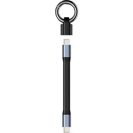 Câble de données court USB Type C vers Type C PD65W pour appareils Type-C (1/5)