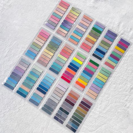 3600 pcs de post-it adhésifs transparents, marqueurs de pages réinscriptibles pour livres et documents, onglets d'index clairs, fournitures de bureau. (1/5)