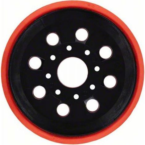 Bosch Professional Platorello Medium, per GEX 12V-125 & GEX 18V-125, Ø 125 mm, Accessorio per Levigatrici Rotoorbitali