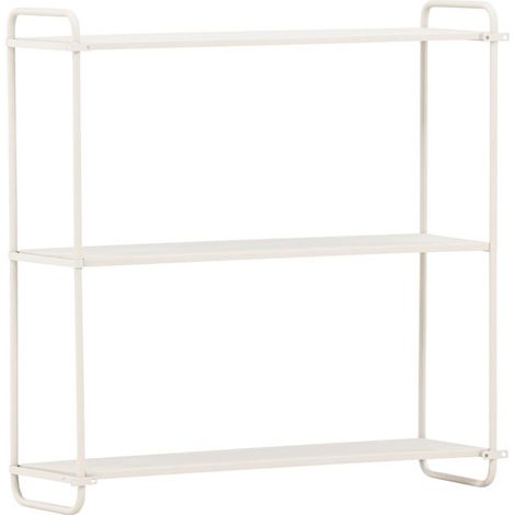 Étagère Murale en Métal "Lyon" 62cm Beige (1/5)