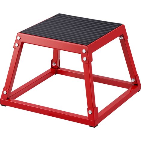 VEVOR Box Pliometrico 305mm Piattaforma Pliometrica Carico 227 kg, Jump Box per Allenamento Fitness Crossfit per Salto Pliometrico Push-up Palestra, Scatola per Salti Pliometrici, Sedia per Salto 1 Pz