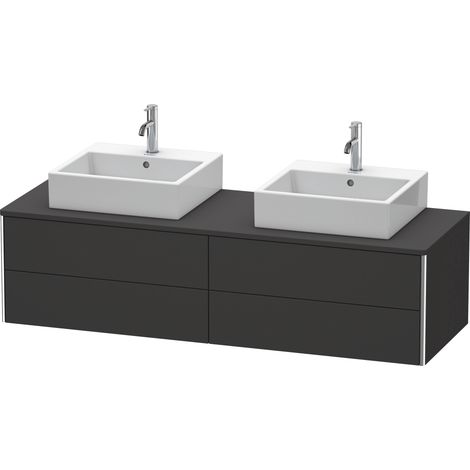 Duravit XSquare Meuble sous-vasque sur console suspendu, pour