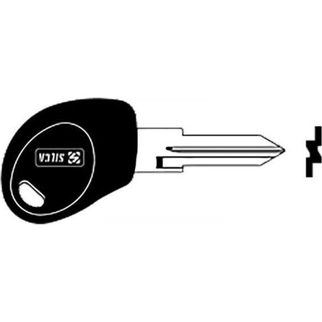 LLAVE PARA VEHÍCULOS 'TRANSPONDER' VACÍO GT10BTE -