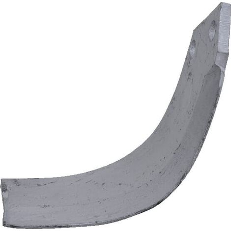 Cuchilla rotavator 210x140x80 mm 9 mm de grosor v谩lida para Howard HOWARD 73000009950V (1/2)