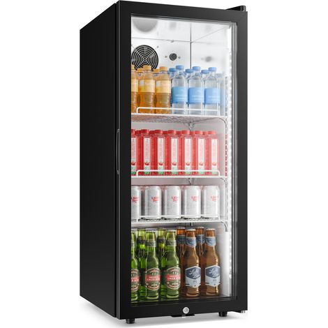 Klarstein GrandCooler Gastro frigorifero per bevande  106 x 46 cm  illuminazione interna a LED  nero (1/5)