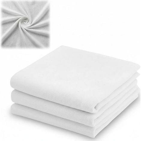 120 feuilles chiffon en mousseline de coton ultra-fin non blanchi, idéal pour la cuisson du beurre, filtration et préparation culinaire (1/5)