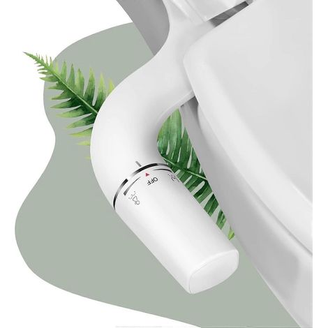 Toilettes bidet japonaises, bidet non électrique, double buse, kit complet de taille standard française 3/8. (1/5)