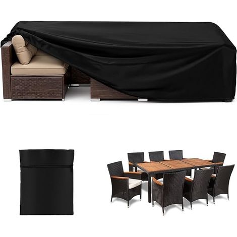 Oxford Fabric Garden Furniture Cover Garden Table (1/5)