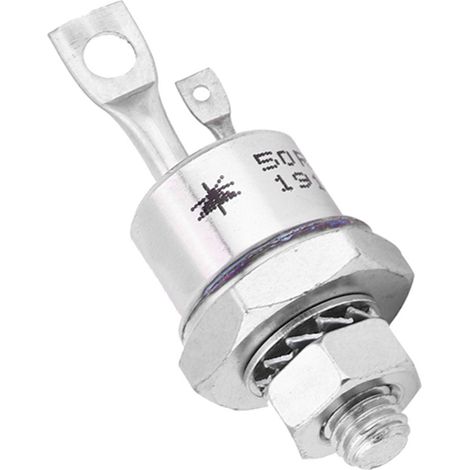 Lot de 2 thyristors SCR à vis 50RIA120 redresseur au silicium pour commande moteur (1/5)