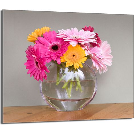Glasherdplattenschutz 60x52 Blumen