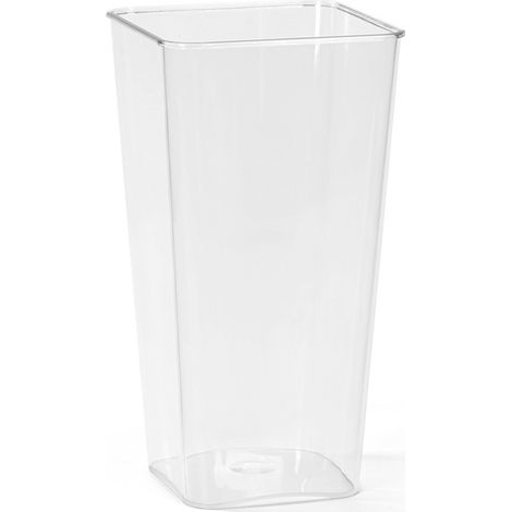 1 Porte-parapluie transparent, support canne plastique, rangement entrée bureau, dimensions 37,8x18,8x14 cm(Troisième trimestre : Nouveaux produits en septembre) (1/5)