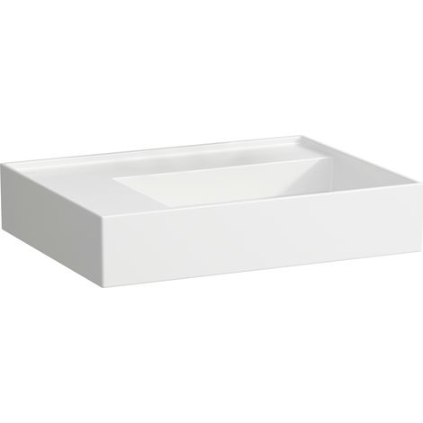 LAUFEN Kartell lavabo à poser, tablette à gauche, sans trou pour (1/3)