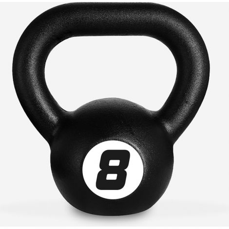 Kettlebell in ferro peso 8 kg sfera maniglia cross training fitness Kotaro