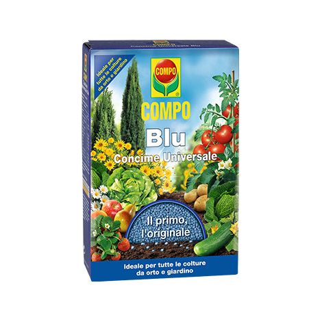 Engrais granulé universel – 1kg – COMPO BLEU – Nutrition complète pour potager et jardin