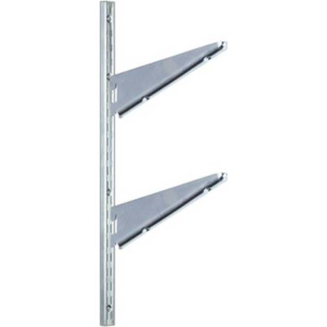 10 x REGGIMENSOLA 3 GANCI 2770 ZINCATO 40 CM