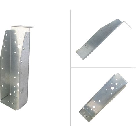 Support de poteau lourd avec lèvre galvanisé pour poutres de 7.5 (1/4)