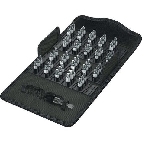 Wera Bit Safe 61 Wood 1 Universal Bithalter Box Holz 61tlg. 05057442001 (1/5)