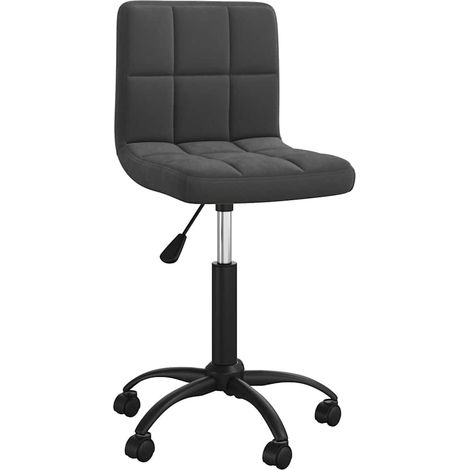 Maison Exclusive - Bürostuhl Drehbar Schwarz Samt (1/5)