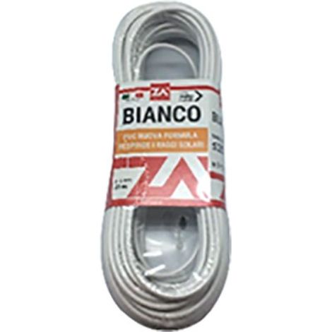 Cavetto acciaio ottonato bianco mm 4,5 mt 20 (2 pezzi) (1/2)