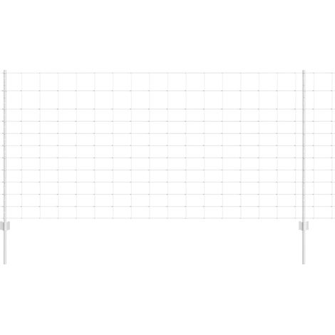 Maison Exclusive - Wildzaun mit Pfosten 25 x 1,2 m (B x H) Feuerv