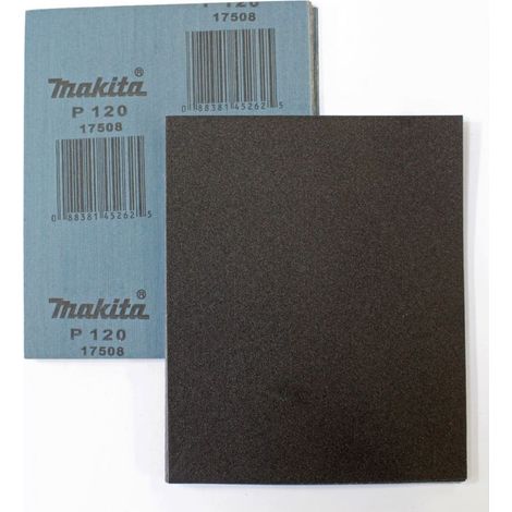 Makita papel de lija 230x280 mm K120 50 pzs - D-56720