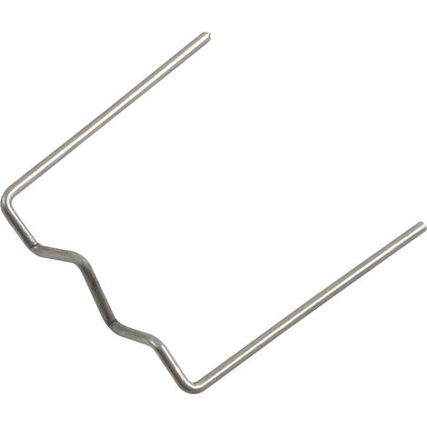 KS Tools Reparaturklammer U-Form, legierter Stahl, Ø 0,6 mm, 50 Stück - 150.1062 (1/2)
