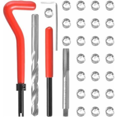 Kit de rparation des Filetage de Type Helicoil M8 x 1,25 mm (30 pices) (1/5)